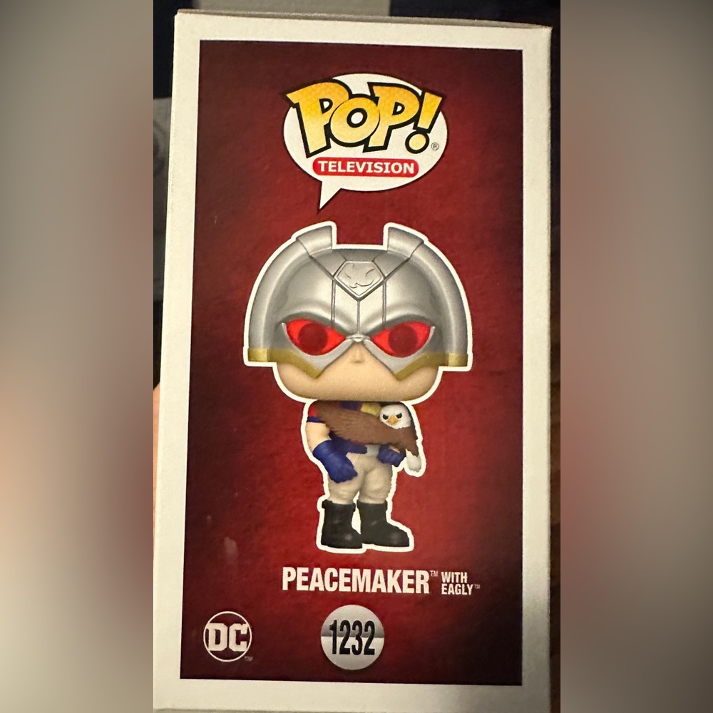 Funko Pop! Television DC Peacemaker W/Eagly. NWB. - Picture 4 of 5